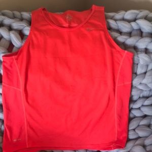 Orange Nike dri-fit running tank!